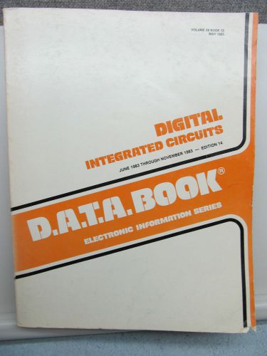 DATA BOOK DIGITAL INTEGRATED CIRCUITS  EDITION 14 1983