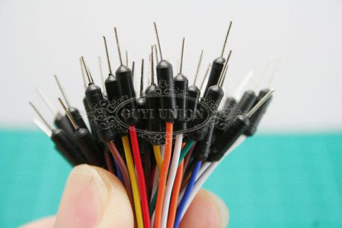 10x 65pcs male to male cable kit jumper wire for solderless arduino breadboard for sale