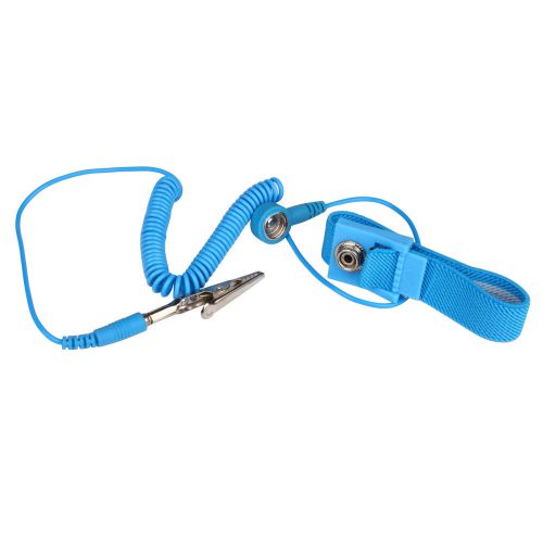 Anti static antistatic esd adjustable wrist strap discharge prevent shock band for sale