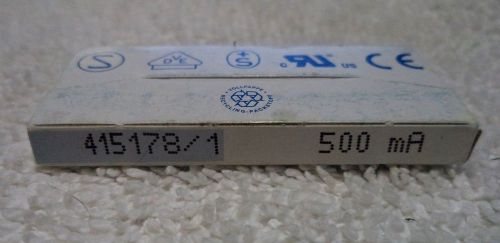 ELU G-Sicherungseinsatze Little Fuse (Box of 10) 415178/1 500mA  250V Fuse-Links