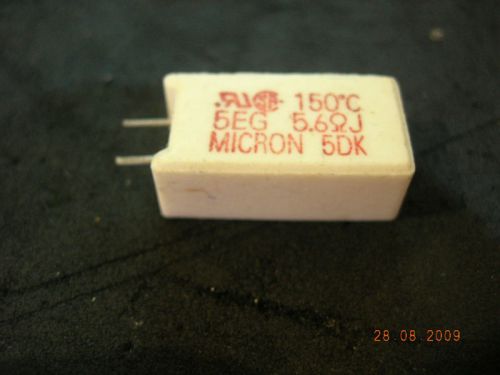 5.6ohm5w 150c  micron  5.6OHM-5W