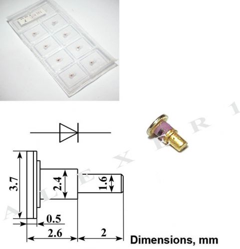 1x  3a715i gaas hi-power oscillator gunn diode 10...11.5ghz  0.5w for sale