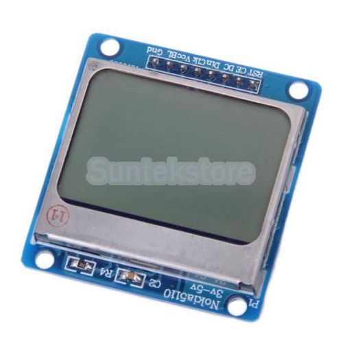 New 45 x 43mm 1.6&#039;&#039; lcd module blue backlight adapter pcb for nokia 5110/3310 for sale