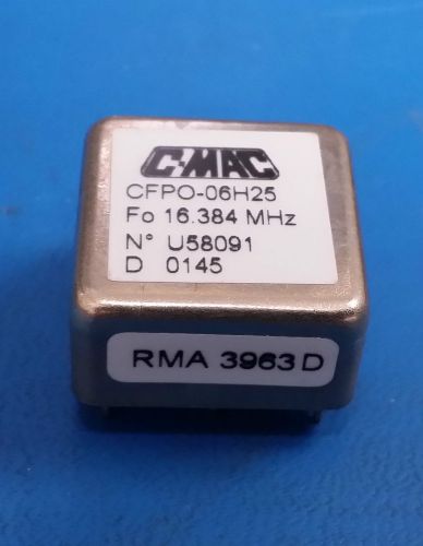 45 x C-MAC Frequency Product OCXO 16.384 MHz , CMOS OUTPUT 1PPM 10YR AGING NEW