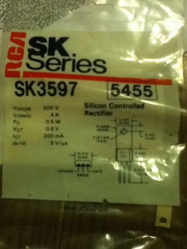 Sk series sk3597 silicon controlled rectifier