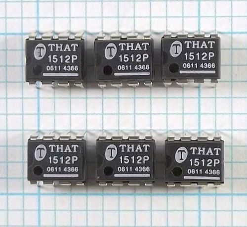 THAT1512 Microphone Preamplifier IC, DIP, Lot of 6, US-based Seller