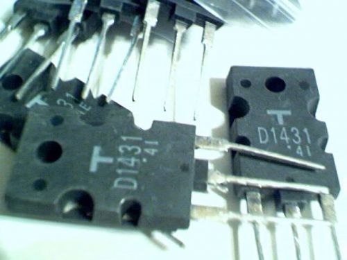 6 2SD1431  transistors