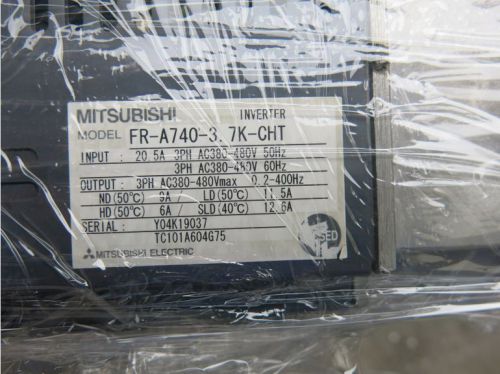 Used original Mitsubishi inverter FR-A740-3.7K-CHT 380V 3.7KW tested