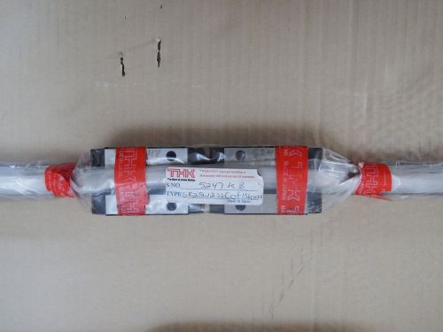 New qty 2 thk linear guide 53 3/4in  double 3in block  5247kb factory new for sale