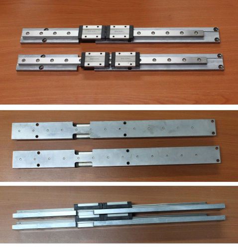 CPC MR12ML   + 322MM LINEAR BEARING LM GUIDE CNC ROUTER  2RAIL 4BLOCK
