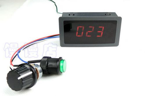 6V-30V 8A PWM 0-100% DC Motor Speed Regulator Controller Digital LED 6v 12v 24v
