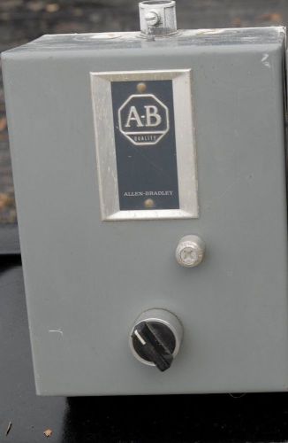 aAllen Bradley 509 TAD Magnetic Controller