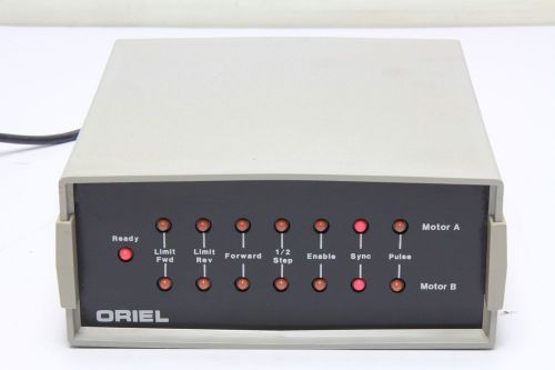 ORIEL INSTRUMENTS MODEL 20010 2- AXIS STEPPER MOTOR DRIVER WITH RS232 INTERFACE