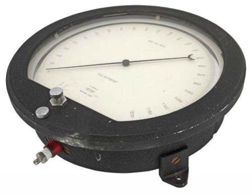 Heise H-43209-C Solid Front Bourdon Tube MM.HG ABS Absolute Pressure Dial Gauge