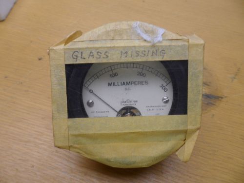 Vintage phastron 0-300 milliamperes d.c. panel meter for sale