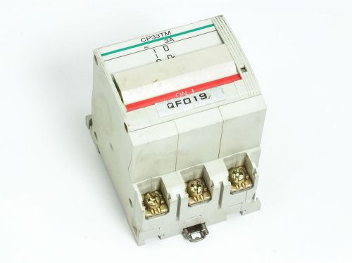 Fuji electric circuit protector / breaker 20 amp 3-pole cp33t-m020 cp33tm/20 for sale
