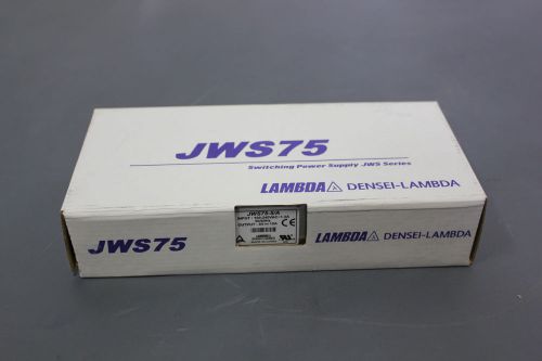 NEW LAMBDA 5V 15A POWER SUPPLY JWS75 JWS75-5/A (S20-2-49E)