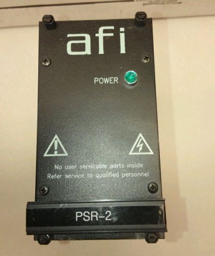 AFI PSR-2 PSR-2+ 100w DC Power Supply for SR-20 Rack. American Fibertek