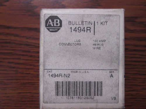15 nib allen bradley 1494 r n2 wiring lugs for disconnects and motor starters for sale