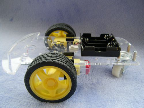 2WD Motor Smart Robot Car Chassis Kit For Arduino with Speed Encoder