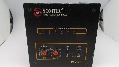 SONITEC POWER FACTOR  CONTROLLER PFC-6T