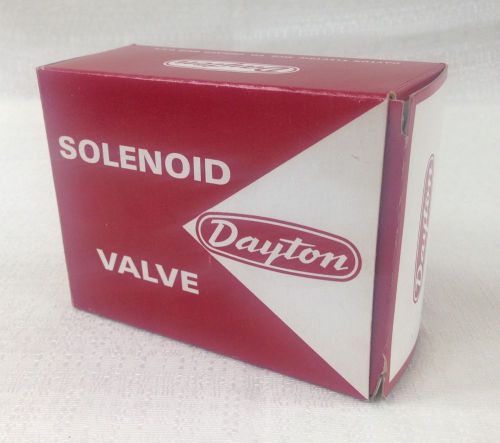 DAYTON 1A575 GENERAL PURPOSE SOLENOID VALVE BODY, TWO-WAY NORMALLY CLOSED