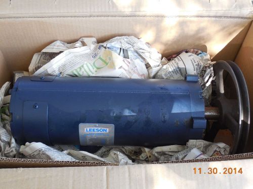 6.5hp, 48v leeson permanent magnet dc motor for sale