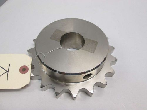 NEW INDAG 60001802 SINGLE ROW CHAIN SPROCKET 19TOOTH STEEL 1-9/16IN BORE D403567