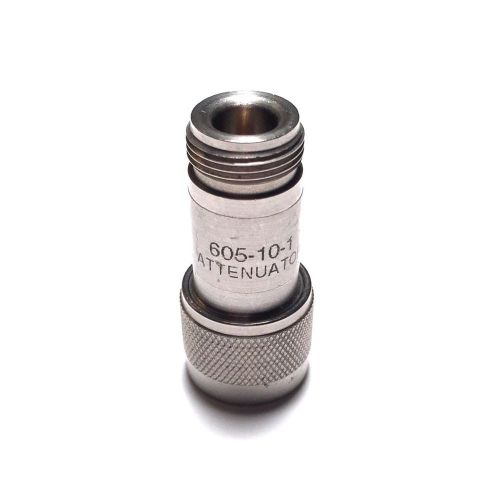 Meca 605-10-1 10db fixed attenuator type-n dc-6ghz for sale