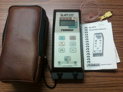 Omega handheld laboratory precision calibrator for thermocouples and mv for sale