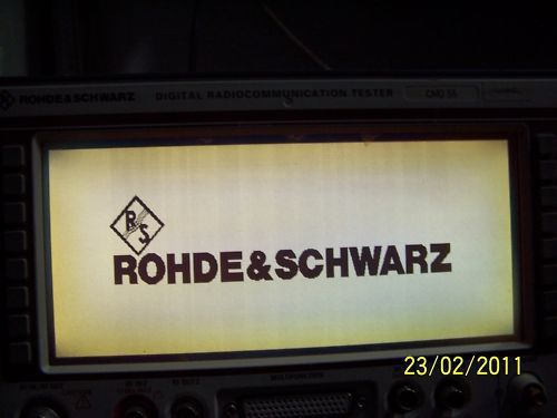 Rohde &amp; Schwarz CMD-55 CMD55 GSM 900 / 1800 / 1900 1050.9008.55 Fully Loaded
