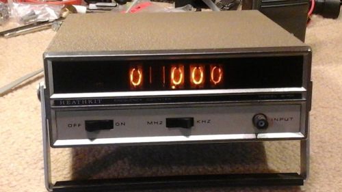 Heathkit IB-1101 Frequency Counter,works,but one digit out