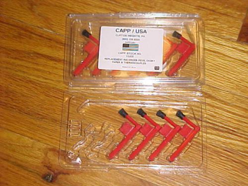 CAPP 15206 red chart recorder pens lot of 10