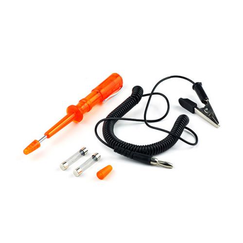 Motor Auto Car Circuit Screwdriver Mode Electric Test Pen Probe 6V 12V 24V Clip