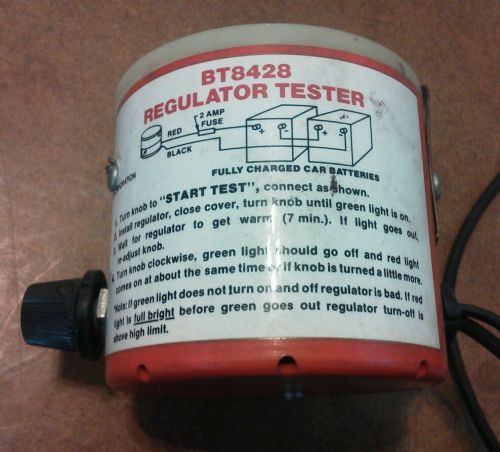 Voltage Regulator Tester BT8428 Burroughs Tool &amp; Equipment