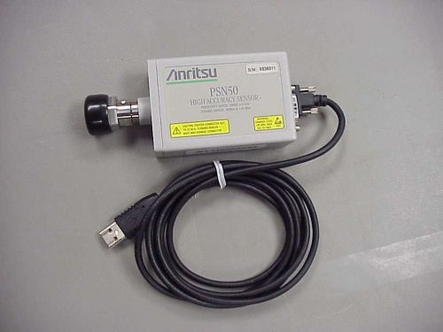 ANRITSU PSN50 HIGH ACCURACY SENSOR- 50MHZ TO 6GHZ -30 TO +20 POWER RANGE