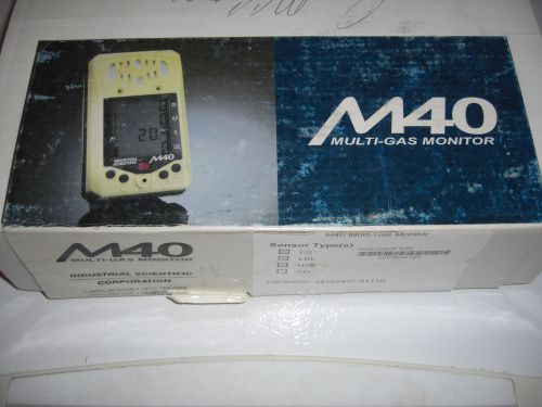 Industrial Scientific ISC M40 Multi Gas Monitor Meter Detector