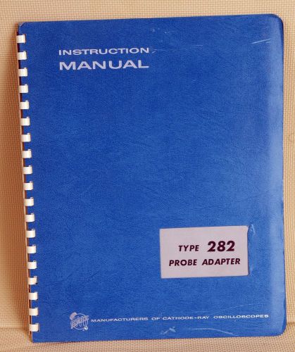 Tektronics Manual 282 Probe Adaptor