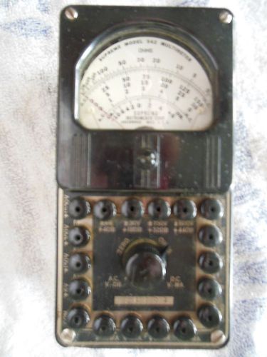 Vintage Multimeter Supreme Model 542