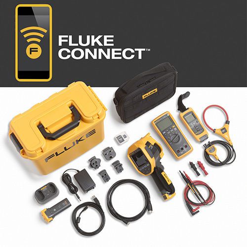 Fluke ti200 60hz/fca ti200 thermal imaging camera fluke connect kit for sale