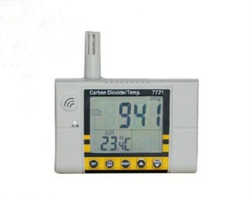 AZ7721 Wall Mounting Type CO2 &amp; Temperature Monitor Tester AZ-7721