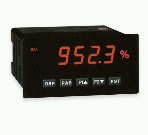 New red lion paxd0000 panel meter dc, red display vac for sale