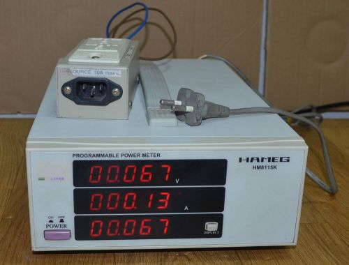 HAMEG HM8115K Programmable Power Meter