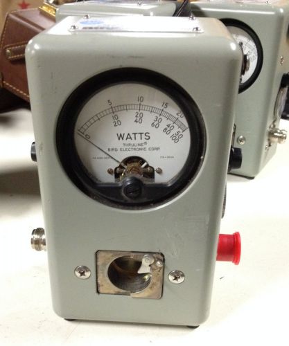 Bird Electronic Corporation, Thruline, Watt Meter, Model 43