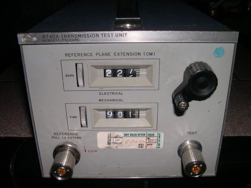HP/AGILENT 8740A Transmission Test Unit