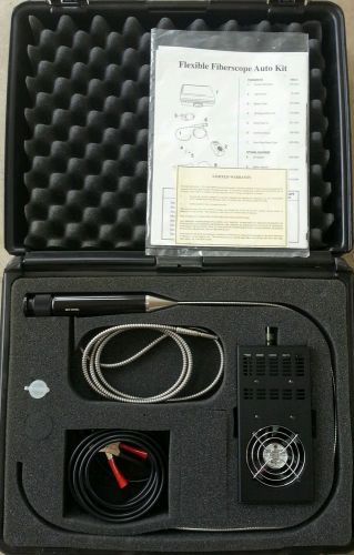 It concepts flexible fiberscope auto kit - used once - $1900 - borescope - 12v for sale