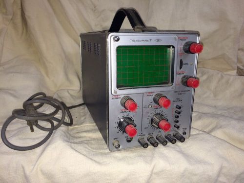 Telequipment 10 MHz Analog 1 Channel Oscilloscope Model S54A with probe