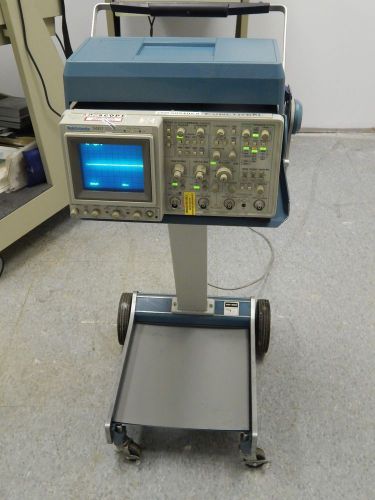 Tektronix 2467 350 MHz Oscilloscope with Cart