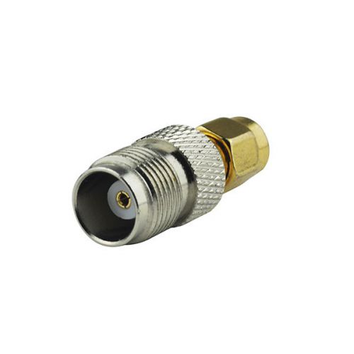 Sma-tnc adapter sma plug male to tnc jack straight rf adapter connector for wifi for sale