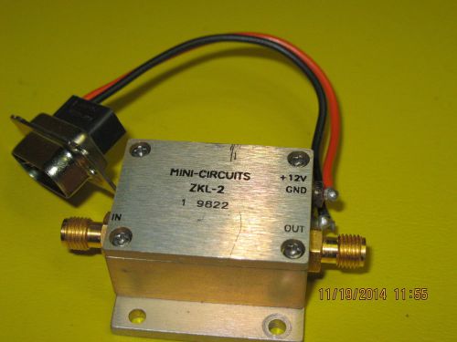 MINI CIRCUITS ZKL-2, Medium Power Low Noise Amplifier, 0.10 - 2000 MHz